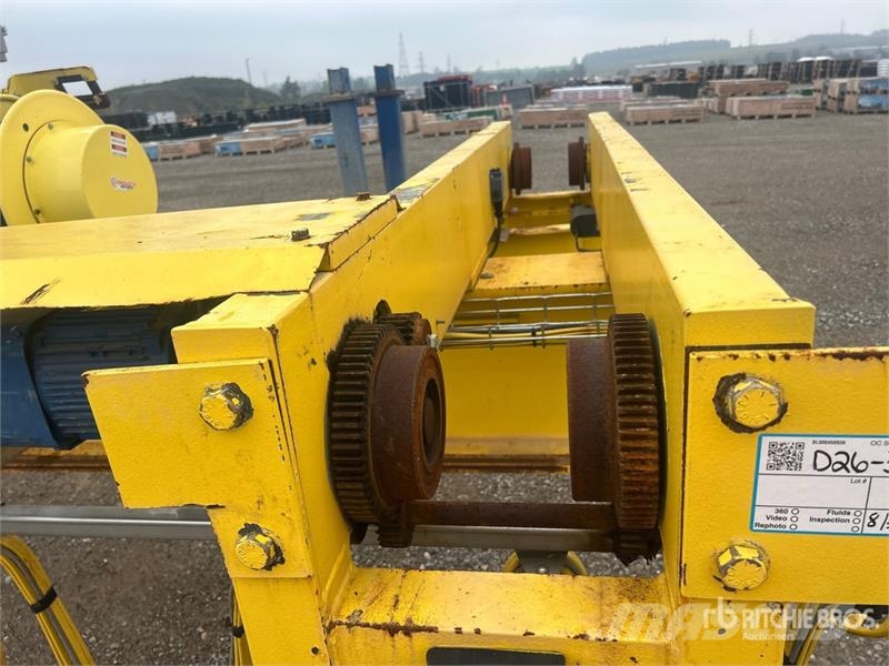 Kito 8000 lb Overhead Bridge Crane Mostové a portálové jeřáby