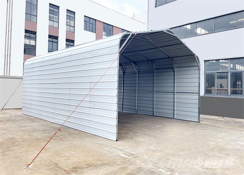 KJ K2030 20 ft x 30 ft Enclosed Carport (Unused) Estruturas de aço
