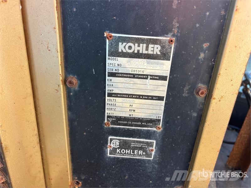 Kohler 45 kW Mobile Generator Set Dieselgeneraattorit