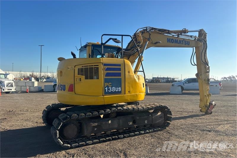 Komatsu PC138US Tracked Excavator Kāpurķēžu ekskavatori