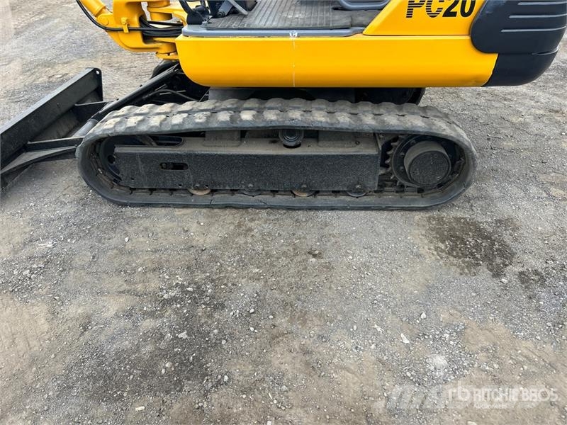 Komatsu PC20-7 Mini kotrók < 7t