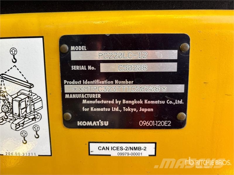 Komatsu PC220LC-12 Tracked Excavator (Unused) Koparki gąsienicowe