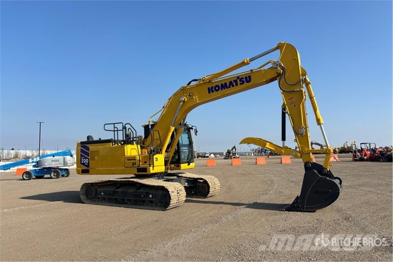 Komatsu PC220LC-12 Tracked Excavator Lánctalpas kotrók