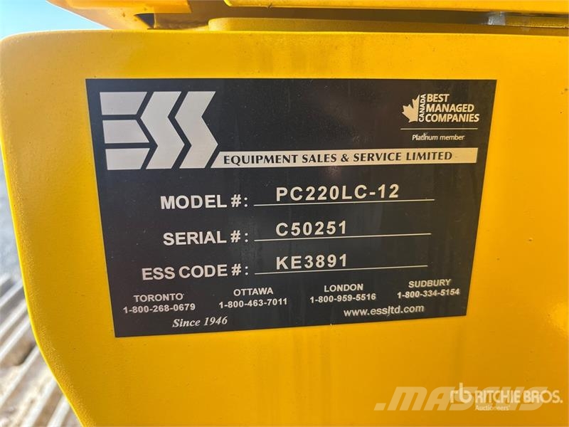 Komatsu PC220LC-12 Tracked Excavator (Unused) Koparki gąsienicowe