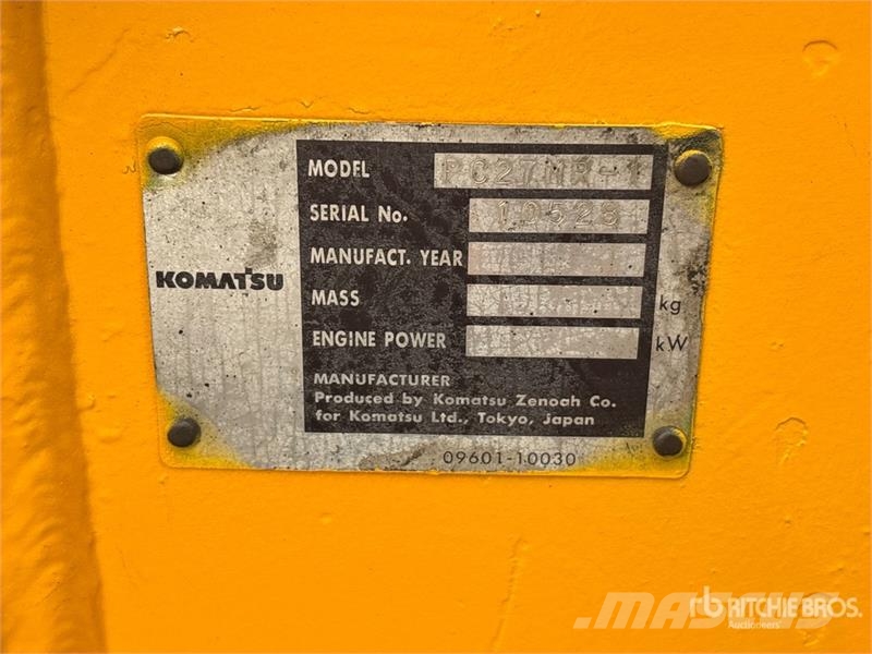 Komatsu PC27MR-1 Mini Excavator Mini excavators < 7t (Mini diggers)