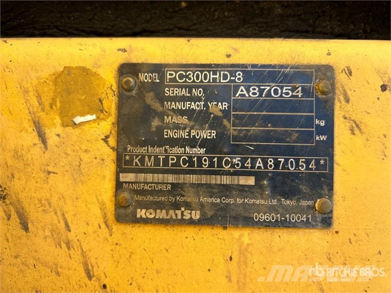 Komatsu PC300HD-8 大型油圧ショベル12t以上(パワーショベル・ユンボ)