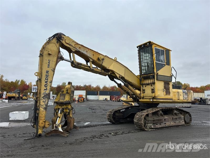 Komatsu PC300LL-7L Heel Boom Log Loader Gelenkausleger Lader