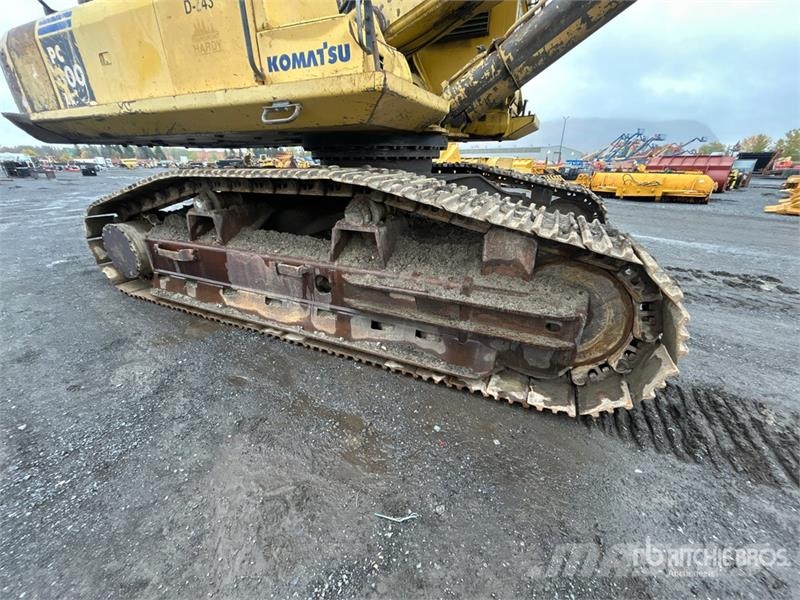 Komatsu PC300LL-7L Heel Boom Log Loader Gelenkausleger Lader