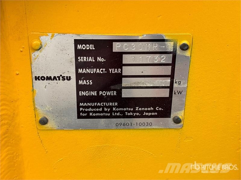Komatsu PC30MR-1 Εκσκαφάκι (διαβολάκι) < 7t