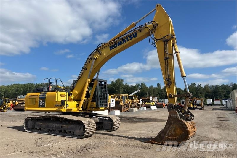 Komatsu PC360LC-10 Tracked Excavator Roomikekskavaatorid