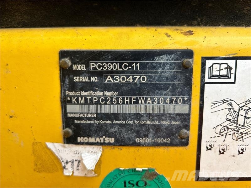 Komatsu PC390LC-11 Lánctalpas kotrók