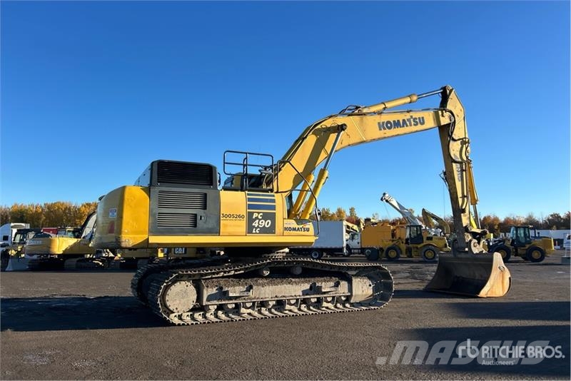 Komatsu PC490LC-10 Crawler excavators