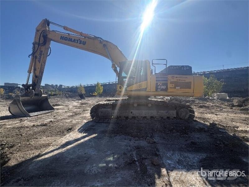 Komatsu PC490LC-10 Paletli ekskavatörler