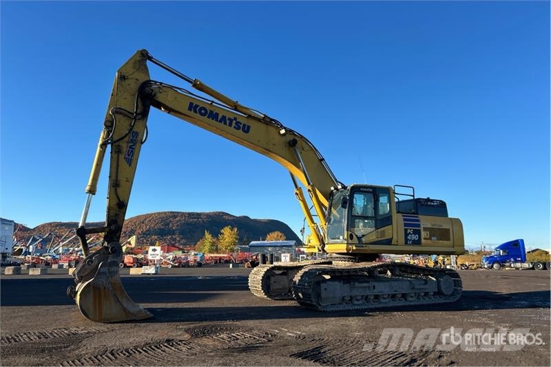 Komatsu PC490LC-10 Crawler excavators