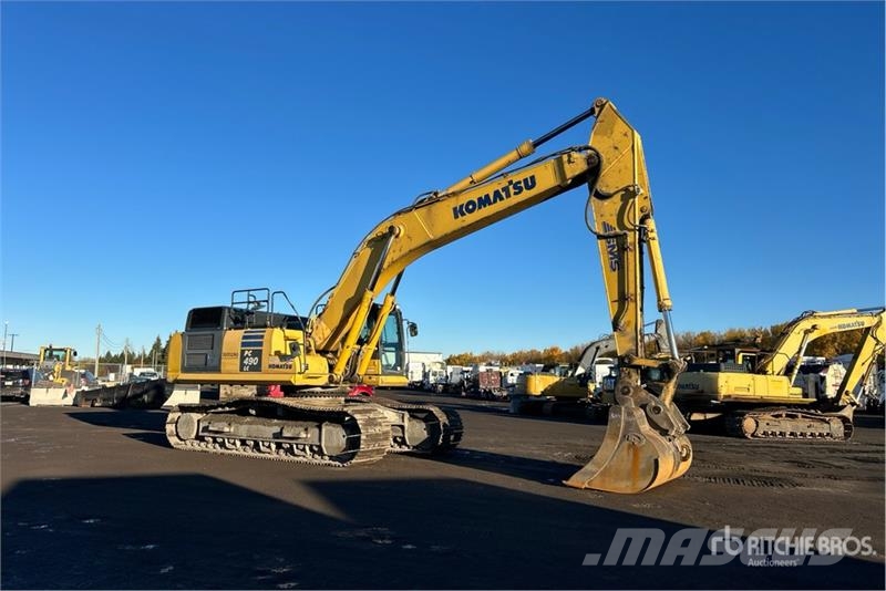 Komatsu PC490LC-10 Crawler excavators