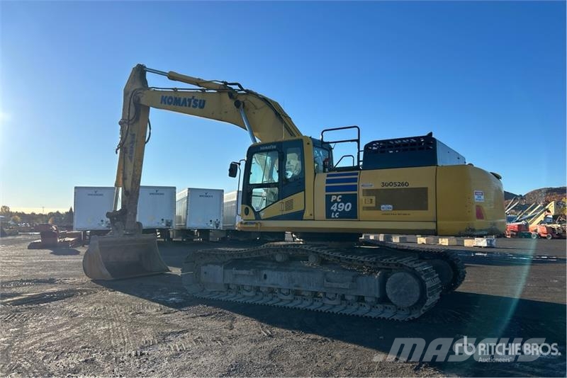 Komatsu PC490LC-10 Crawler excavators