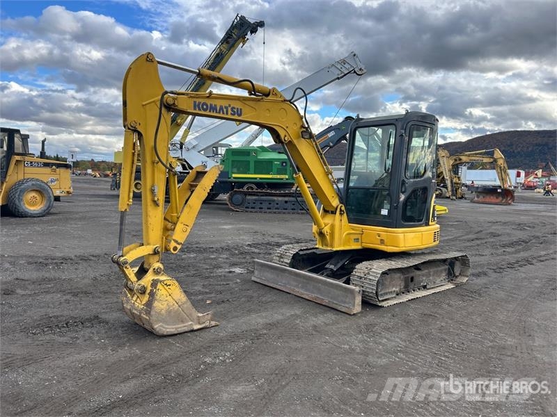Komatsu PC55MR Mini Excavator Minigraafmachines < 7t