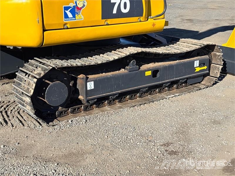Komatsu PC70-8 Tracked Excavator Bageri gusjeničari