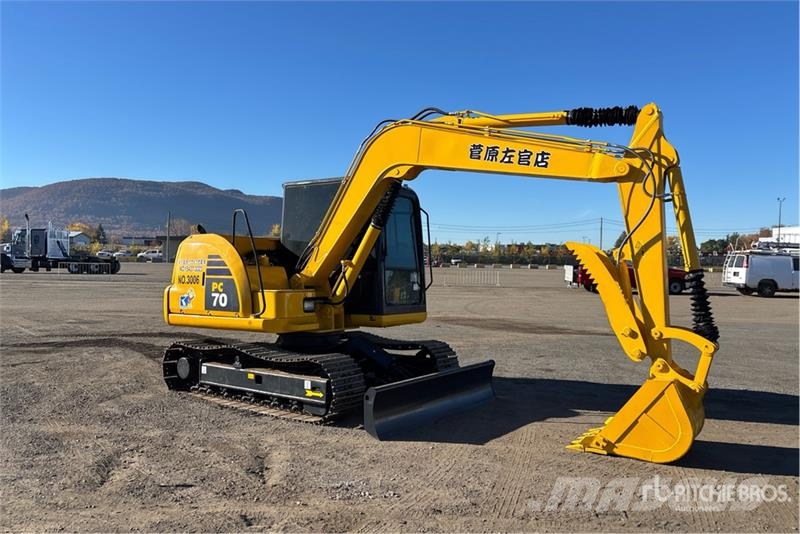 Komatsu PC70-8 Tracked Excavator Bageri gusjeničari