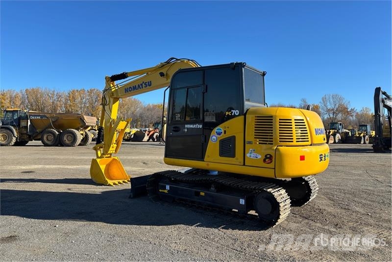Komatsu PC70-8 Tracked Excavator Bageri gusjeničari