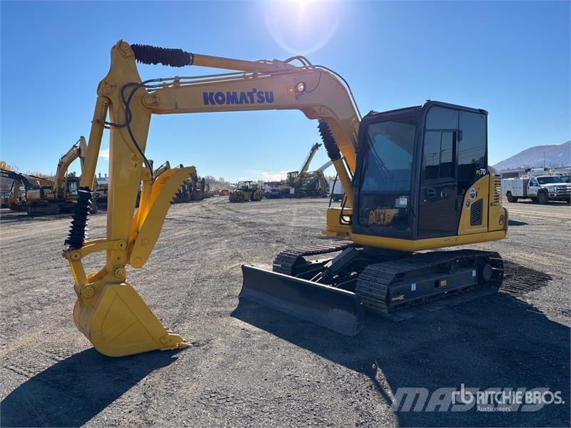 Komatsu PC70-8 Tracked Excavator حفارات زحافة
