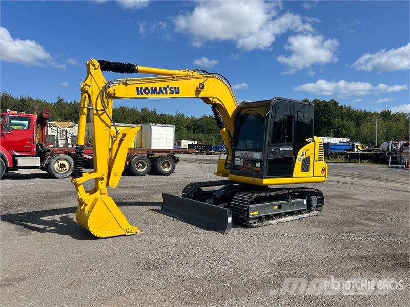 Komatsu PC70-8 Tracked Excavator Εκσκαφείς με ερπύστριες