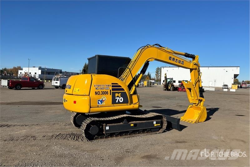 Komatsu PC70-8 Tracked Excavator Bageri gusjeničari