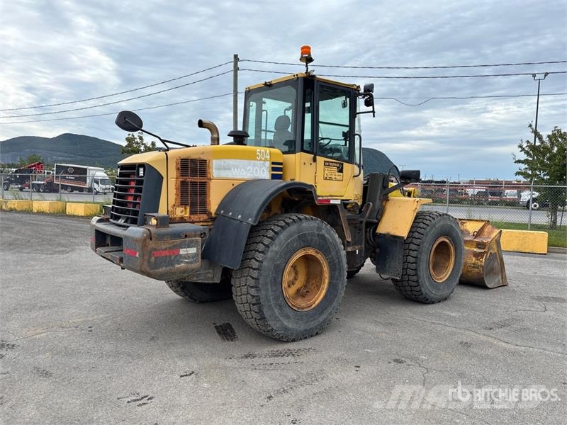 Komatsu WA200-6 Tekerlekli yükleyiciler