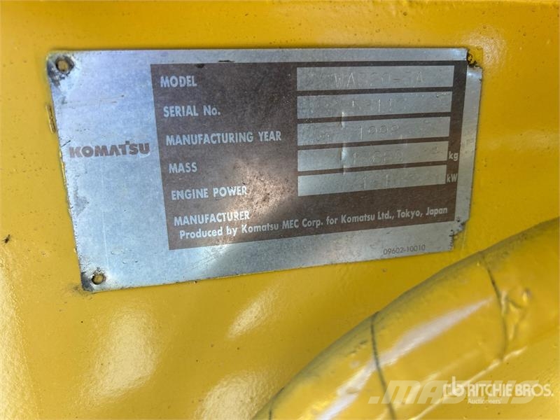 Komatsu Wa320-3A Wheel Loader Chargeuse sur pneus