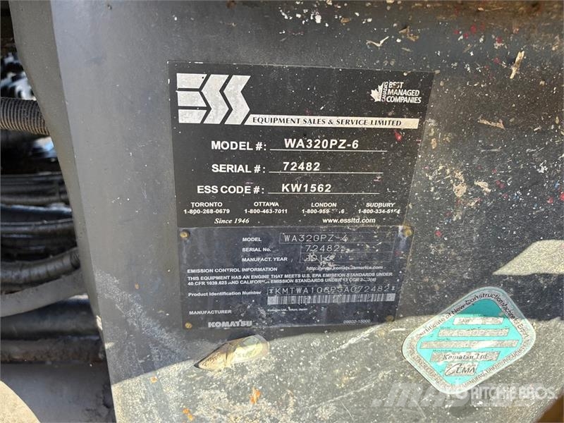 Komatsu WA320PZ-6 Wheel Loader Radlader