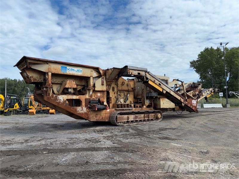 KPI-JCI FT4240 Tracked Screen Plant Sorteringsverk