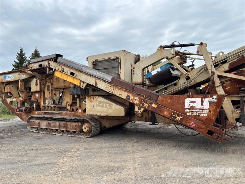 KPI-JCI FT4240 Tracked Screen Plant Sorteringsverk