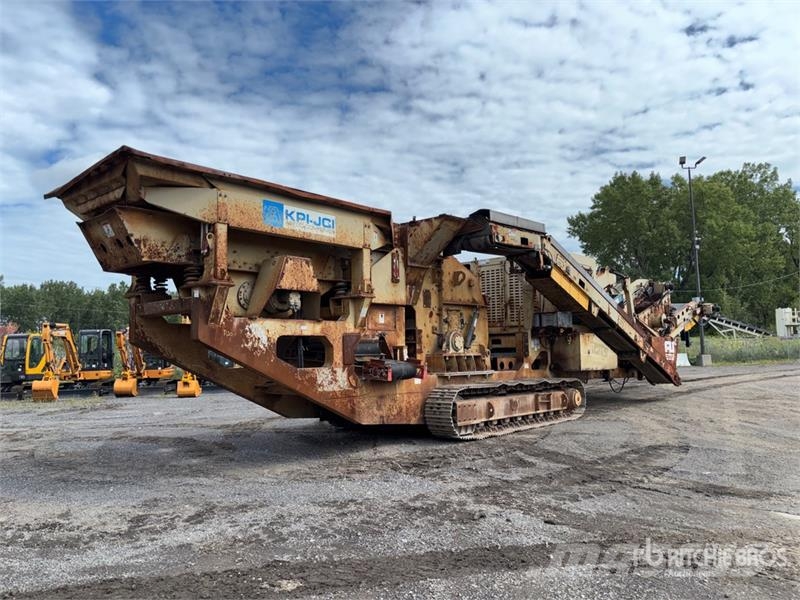 KPI-JCI FT4240 Tracked Screen Plant Sorteringsverk