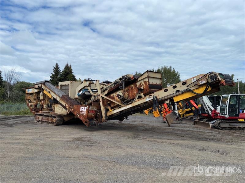 KPI-JCI FT4240 Tracked Screen Plant Sorteringsverk