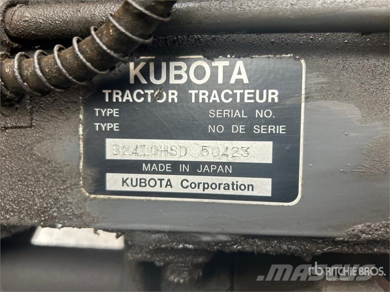 Kubota B2410HSD 4WD Utility Tractor 소형 트랙터