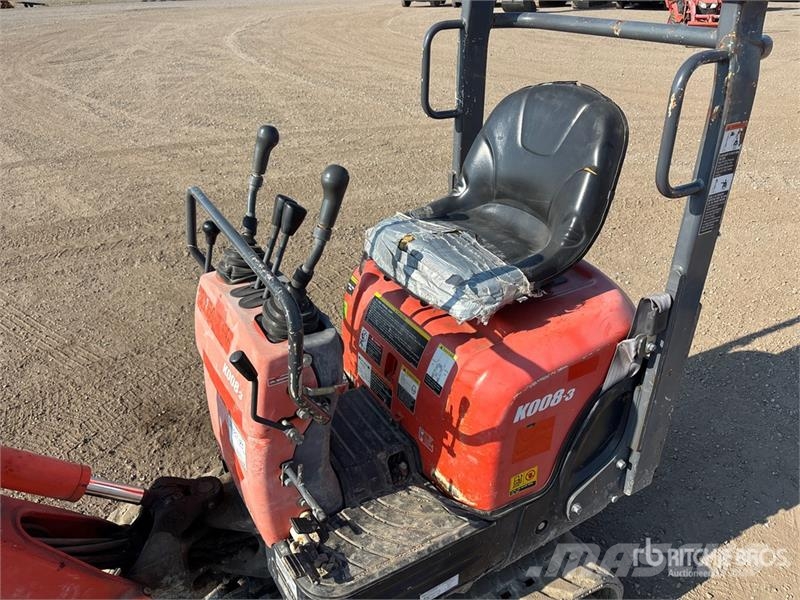 Kubota K008-3 Mini kotrók < 7t