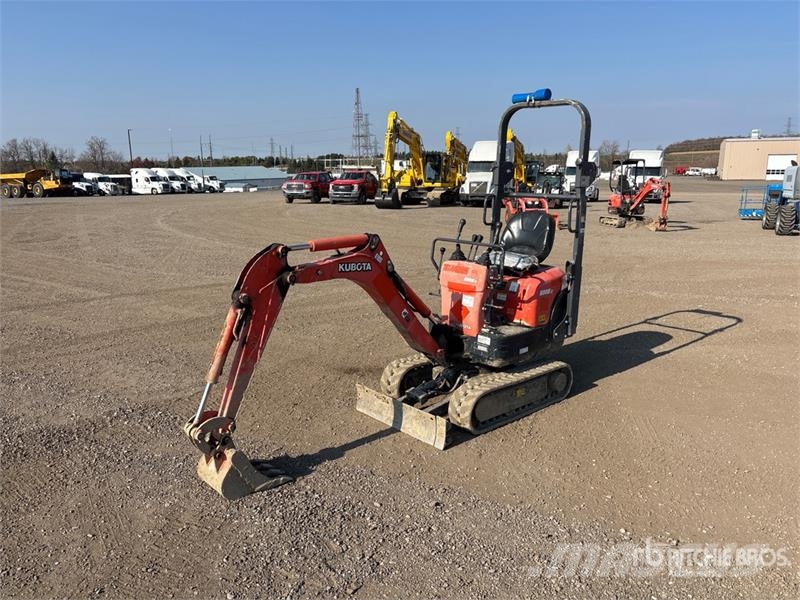 Kubota K008-3 Mini kotrók < 7t