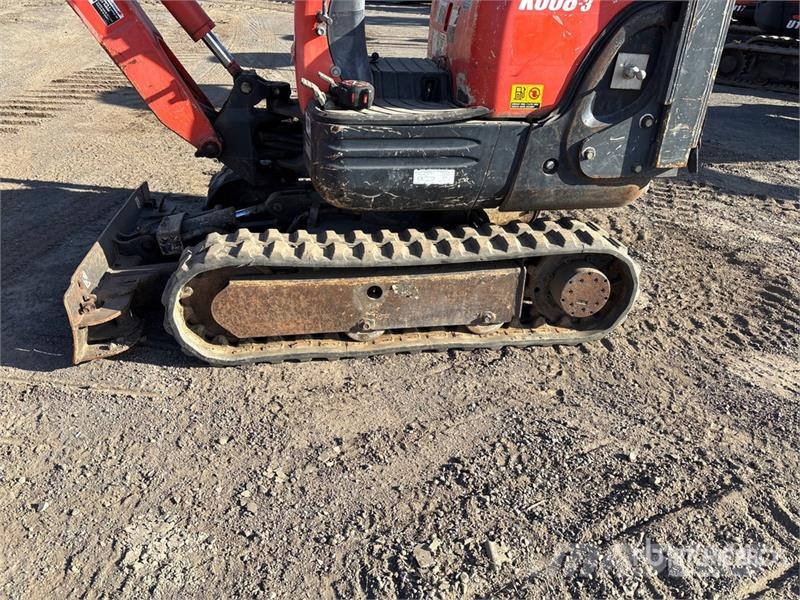 Kubota K008-3 حفارات صغيرة أقل من 7 طن (حفارات صغيرة)