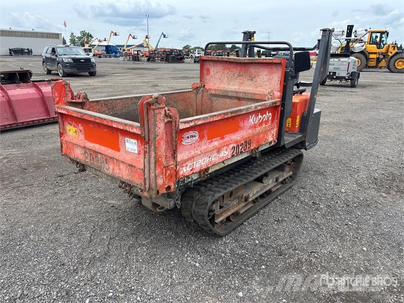 Kubota KC120HC-4S Crawler Dumper Stavebné sklápače