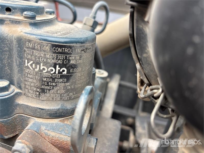 Kubota KC120HC-4S Crawler Dumper Stavebné sklápače