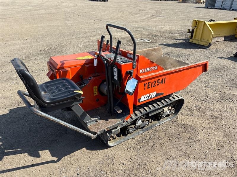 Kubota KC70 0.7 t Mini Crawler Dumper Site dumpers