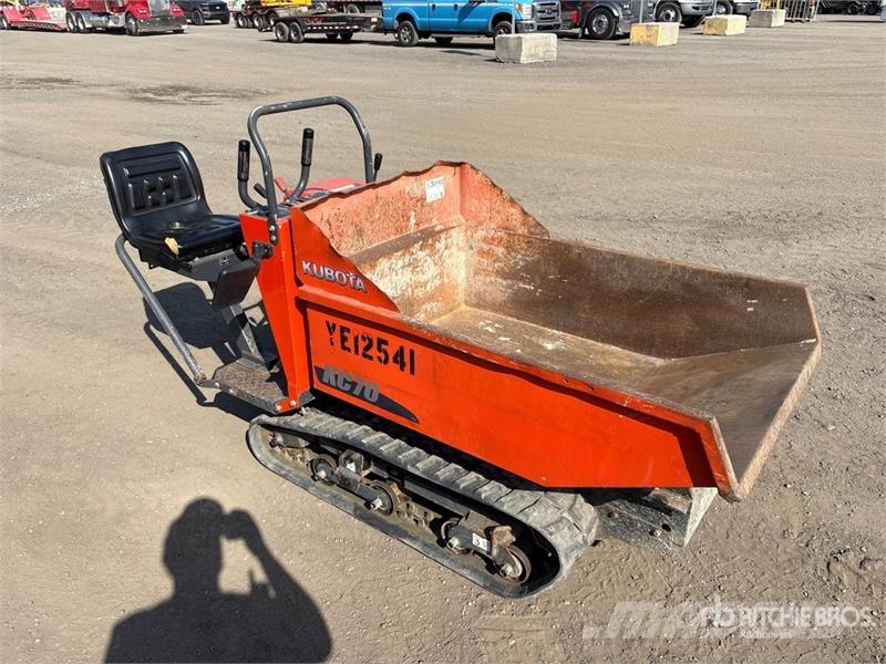 Kubota KC70 0.7 t Mini Crawler Dumper Site dumpers
