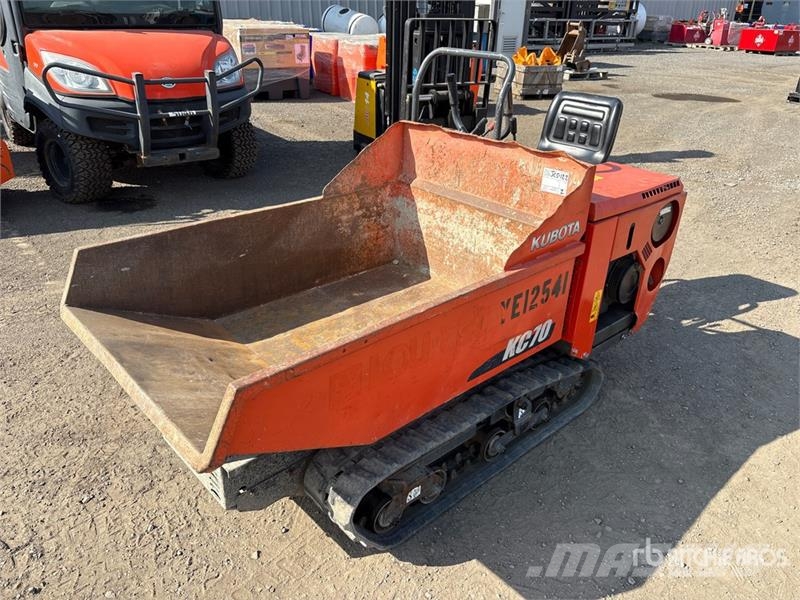 Kubota KC70 0.7 t Mini Crawler Dumper Site dumpers