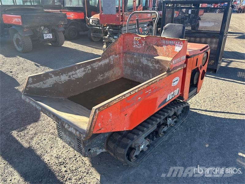 Kubota KC70 Mini Crawler Dumper Ne cestni demperji