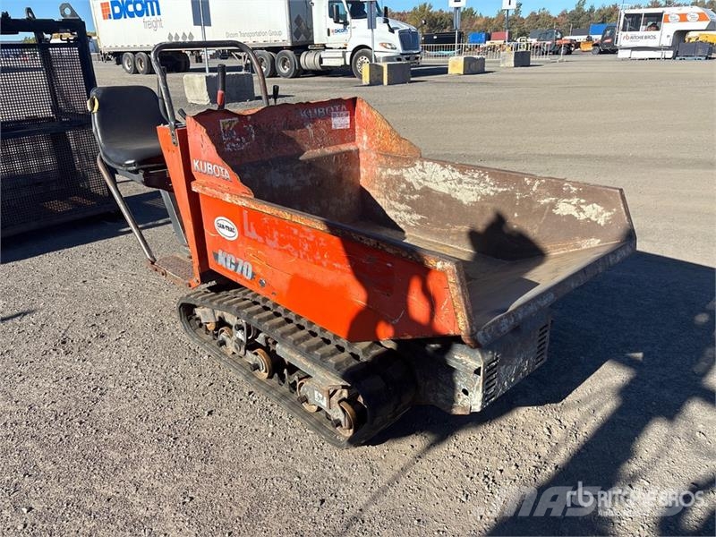 Kubota KC70 Mini Crawler Dumper Ne cestni demperji