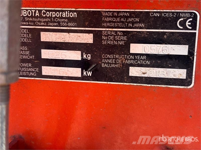 Kubota KC70 Mini Crawler Dumper Ne cestni demperji