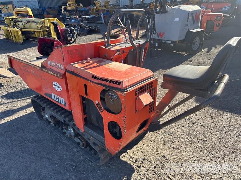 Kubota KC70 Mini Crawler Dumper Ne cestni demperji