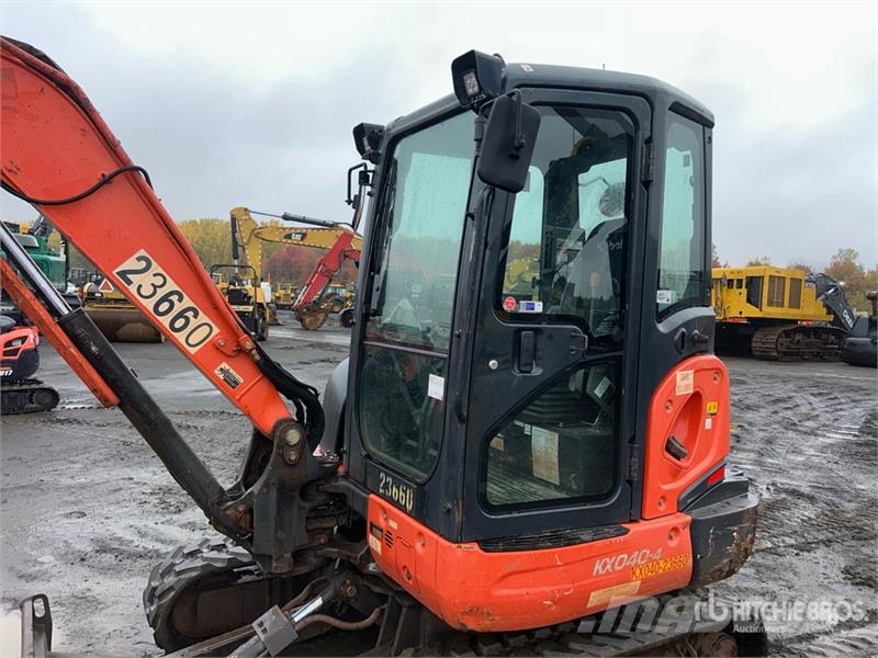 Kubota KX040-4 Мини-экскаваторы