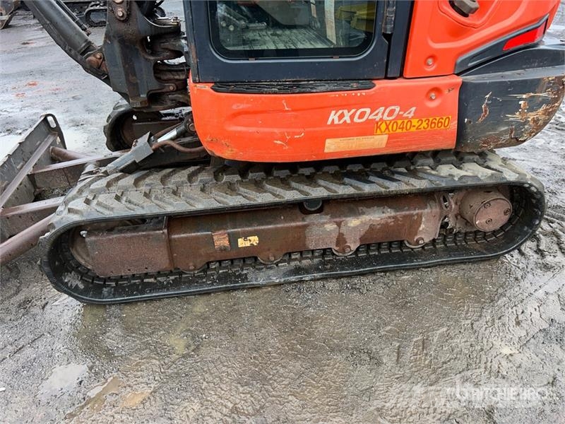 Kubota KX040-4 Мини-экскаваторы