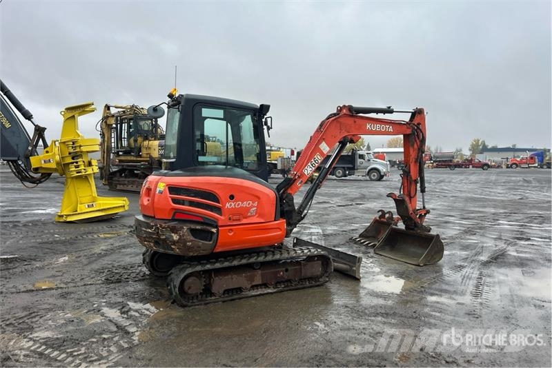 Kubota KX040-4 Мини-экскаваторы